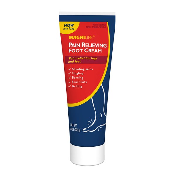 MagniLife Foot Cream, All-Natural Moisturizing Foot Cream with Beeswax and Eucalyptus (8oz)
