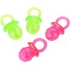 Pet Toys,2Pcs Dog Toy TPR Pacifier Grinding Bite-Resistant Molar Squeak Scratch Chew Toy Teeth Cleaning Interactive Training Play Toy Reducing Pressure Pet Supplies Green Chew Toys Puppy Pacifier