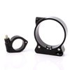 PLSUSJHAO 39MM Fork Side Mount Motorcycle Speedometer Bracket Kit Odometer Mounting Bracket for Harley Speedometer Relocation Sportster XL 883 1200 Black