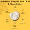 OMM Collection Natural Shea Mango Cacao Hand & Body Lotion - Moisturizer & Lightweight cream for Dry, Cracked Sensitive Skin - Non Greasy Super Hydration Promotes Skin Rejuventation
