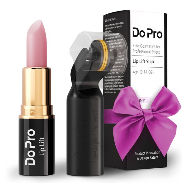 Intensive Lip Lift Stick Boost-In - Plumper Stick with Anti-Aging Stimulating Roller, Plumping Lip Stick with Hyaluronic Acid, Collagen, Vitamin C & E - Volumizing & Hydrating Lip Plumping Serum - 5ml