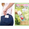 Pocket Watercolor Painting Book, 2 Sets Watercolor Paint Bookmark, Travel Pocket Watercolor Kit Beginner Friendly, Improve Your Child's Creativity and Concentration for Kids(Age 3+)