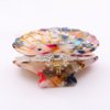 Colorful Shell Acetate Hair Clip,Acetate Hair Clips,Small Hair Clips for Women,Amber