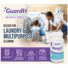 GuardH Bleach Tablets - 40 count. Bleach for laundry and multipurpose cleaning. Liquid bleach Alternative. Used for kitchen surfaces, bathroom tiles and toilet bowl cleaning.
