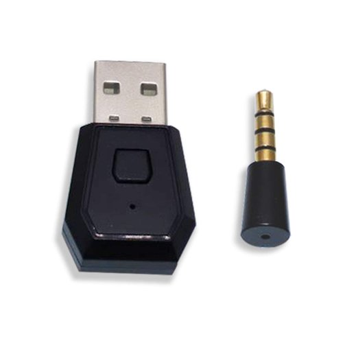 PS4 Bluetooth Dongle Adapter USB 4.0 RALAN,Wireless Mini Microphone USB Audio Adapter Receiver Compatible with PS4 /PS5 Playstation/Support A2DP HFP HSP