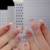 Star Nail Art Stickers 3D Self-Adhesive Star Nail Decals 6PCS Gold Silver Sparkle Star Nail Stickers with Shiny Rhinestone Luxury Nail Art Design Supplies for Women DIY Manicure Nail Art Decorations