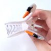 OMG Decor White Swan Claw Clip,Acetate Hair Clips,Small Claw Clips for Women