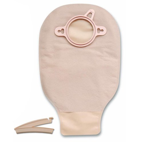 New Image Drainable 9"L 2pc System Colostomy Pouch 9 Inch Length, Mini 18203, 10 Ct