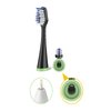 Replacement Toothbrush Heads for Waterpik Complete Care 5.0/9.0 (CC-01/WP-862), STRB-8WB, (8-Pack, Black)