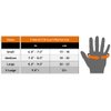 Meister Wrist Wrap Weight Lifting Gloves w/Gel Padding - Black/Red - Medium