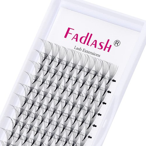 Premade Fans Eyelash Extensions 3D 5D 8D 0.07 0.10 Volume Lash Extensions C D Curl Premade Lash Fans Pro Ponit Middle Stem Volume Eyelashes (8D-0.07-C, 14mm)