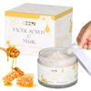 CZZXI Face Scrub & Facial Exfoliator with Manuka Honey Vitamin C & Niacinamide Face Mask - Gentle Exfoliator for Reduces Dry Skin, Acne, Blackheads, Pore Size 4.23oz