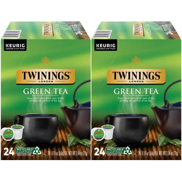 Twinings Green Tea Keurig K-Cups, 48 Count