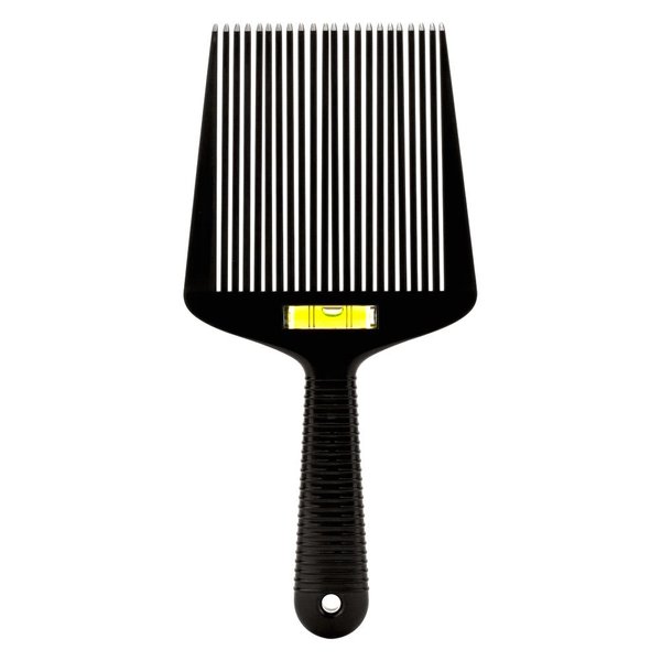 Barber Wide Flat-Top Hair Comb with Spirit Level