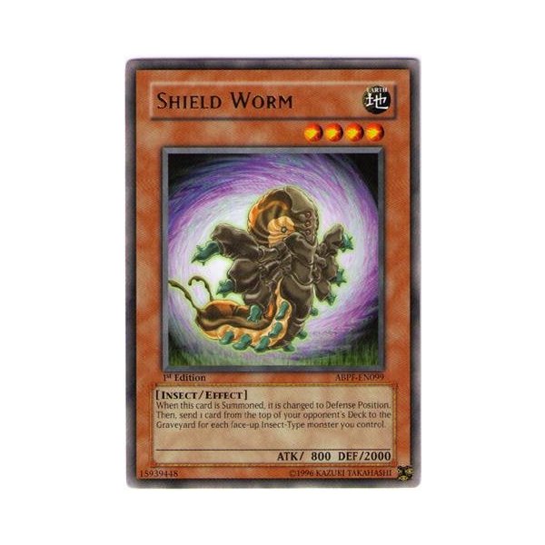 Yu-Gi-Oh! - Shield Worm (ABPF-EN099) - Absolute Powerforce - Unlimited Edition - Rare