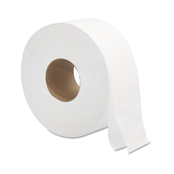 Jumbo Economy Commercial 2-Ply Toilet Paper Rolls (Case of 12 Rolls)