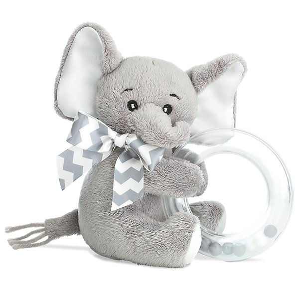 Bearington Lil' Spout The Baby Elephant Stuffed Animal, 5.5 Inch Plush Elephant