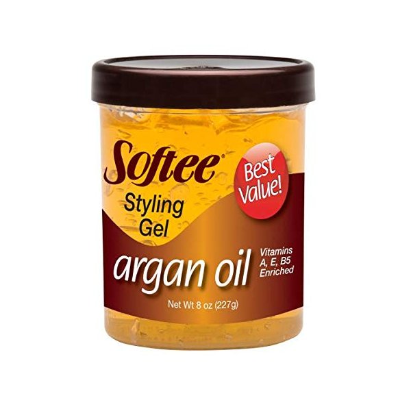 Softee Argan Oil Style Gel (Pack of 3)