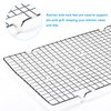 PATIKIL Kitchen Sink Rack Feet, 30Set 19 x 18 mm Rubber Square Sink Protector Feet with 7mm ID x 10mm OD Bumpers Cover for Sink Rack Grid Replacement Parts