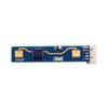 XICOOLEE Microwave Radar Sensor Module LD2410, 24GHz ISM Band, Human Presence Motion Sensing Module, Non-Contact Monitoring Detector, Horizontal Connect, with Bluetooth, Support GPIO and UART Output