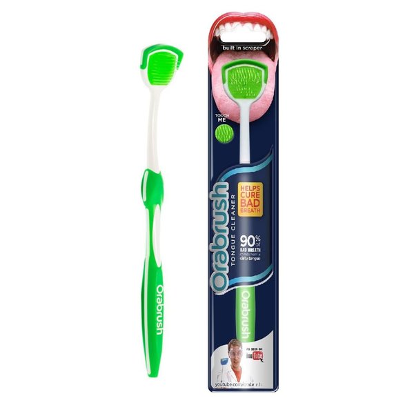 DenTek Orabrush Tongue Cleaner and Tongue Scraper