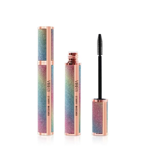 Eyelash Mascara Womens False Lash Effect Mascara Volumizing & Lengthening Cruelty & Paraben Free Defining, Curling, Multiplying, Buildable Formula, Blackest Black, Waterproof Mascara