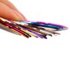 Crazy K&A New 10pcs Mix Color Nail Art Tape Stripe Decoration Sticker Hologram