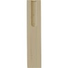 Ekena Millwork BKT01X07X07ADRW Andrea Wagon Wheel Wood Brackets, 1 1/2"W x 7"D x 7"H , Rubberwood