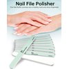 Maryton Nail Buffer and Shine Kit - 10pcs Nail Shine Buffer Blocks for Natural Nails Polisher Fingernail Buffer Buffing File 400 6000 Grit