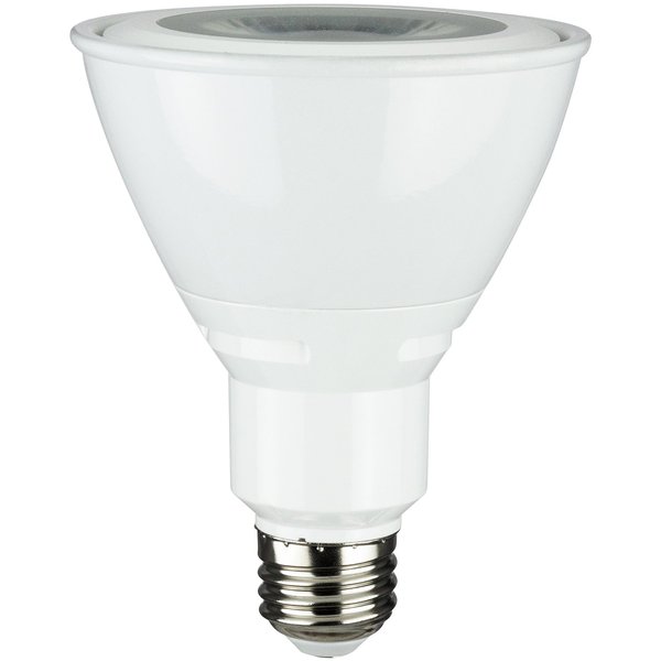 Sunlite PAR30LN/LED/10W/ES/90/30K 3000K Medium E26 Base Dimmable LED 75W Equivalent PAR30 Long Neck Reflector 90CRI Series Light Bulb, Warm White