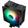 Thermalright Assassin Spirit 120 Vision ARGB Black, with Black Top Cover, CPU Air Cooler, PC Cooling,240 * 240 Resolving Power IPS LCD Screen,Editable,with 1.54in for Intel lga1851/1700/115X,AM4/AM5
