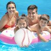 Lewtemi 3 Pcs Set of Baseball Beach Ball Baseball Bat Inflates, Including Beach Ball Baseball and 2 Inflatable Baseball Bat, Kids Baseball Party Favors for Pool Beach(Modern Color)