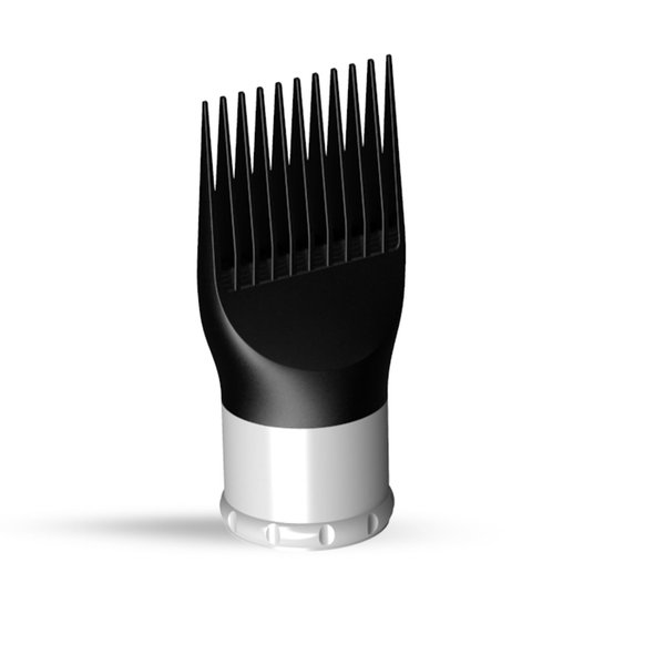 LURA Blow Dryer Comb Attachment，Universal Blow Dryer Attachment For Hair Dryer Nozzles From 1.7 To 2.1,Hair Dryer Comb Attachment For Black Hair,Universal Hair Straightening Pic Attachment