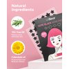LitBear Acne Patch Pimple Patch, Black Star & Heart Shaped Acne Absorbing Cover Patch, Hydrocolloid Acne Patches For Face Zit Patch Pimple Sticker Acne Dots, Tea Tree Oil + Centella (108 Count)