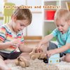 TOY Life Wooden Toys Cars, Montessori Toys for Babies 0-6-12 Months, Rattle Toy Cars for Toddlers 1-3, Christmas Wooden Baby Toys Gift 1 Year Old, Baby Boy Nursery Decor, 1 Year Old Boy Birthday Gift