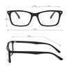 Yogo Vision Bifocal Reading Glasses 2 Pack Fashion Comfort Quality Bifocal Readers for Men and Women +1.5