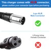TREE.NB 24V 5A Lead Acid Battery Charger 3-Pin Male XLR Connector for Electric Bike, Wheelchair, Mobility EA1065, S150 180 X-CEL, Jazzy Power Chair, Drive Medical, Rascal 200T/500T/301 PC