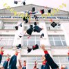 Gold Glitter Congrats Masters Banner - High School/College Graduate Congratulations Hanging Decorating-Congrats Grad Graduation Party Decorations Supplies