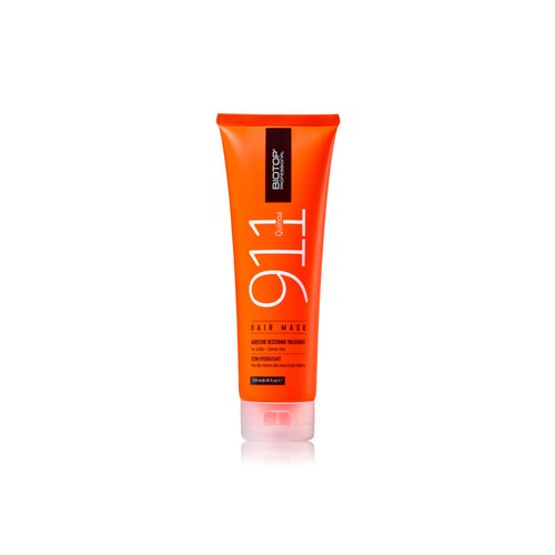 Biotop Professional 911 Quinoa Hair Mask - Repairing Hair Mask Treatment For Dry or Extremely Damaged Strands - Color Safe & Cruelty Free Hair Care - (8.45 oz/250ml)
