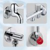Wall Split Flange, HONSNKS 3Pcs Self Adhesive Round Escutcheon Plate 304 Stainless Steel Wall-mounted Pipe Hole Cover for Various Pipes (51mm/2inch ID)