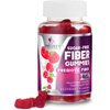 Fiber Supplement Gummies for Digestive Health & Regularity Support, Sugar-Free 4g Fiber Gummy for Adults, Daily Probiotic Supplements, Natural Prebiotic Fiber Gummy, Plant Based - 60 Gummies