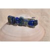 Lapis Lazuli Stone French Barrette Hair Clip