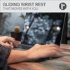 Reloot Glider v2 - Ergonomic Gliding Palm Rest, Smooth Glide, Soft Cooling Material, Sliding Wrist Pad That Moves with Your Mouse, Physician Designed for Carpal Tunnel Syndrome, Lightweight Wrist Rest