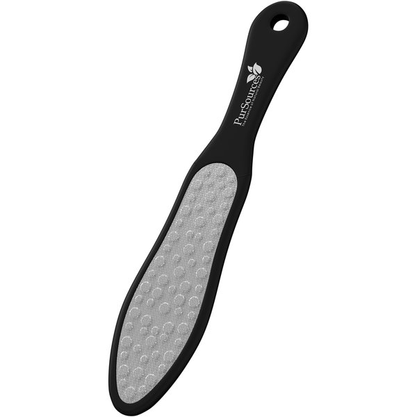PurOrganica Premium Foot File - 10.6" Long - Professional Corn and Callus Remover Pedicure Rasp - for Thick, Cracked, Dead and Dry Skin - for Scaly Feet, Knees & Elbows