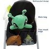 High Chairs Pocket, Suitable for IKEA Antilop High Chair, High Chair Accessories(Black)