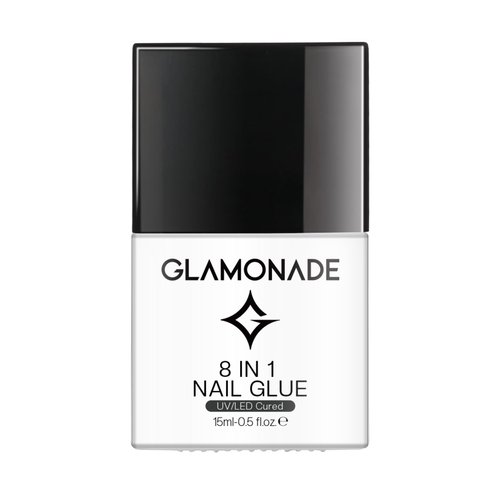 Nail Gel for False Nail Tips 8-IN-1 0.5 Fl Oz Nail Art Long Lasting and Easy to Use