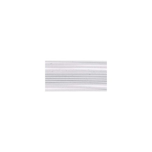 Panacea Cloth Covered Stem Wire 18 Gauge 18" 12/Pkg, White