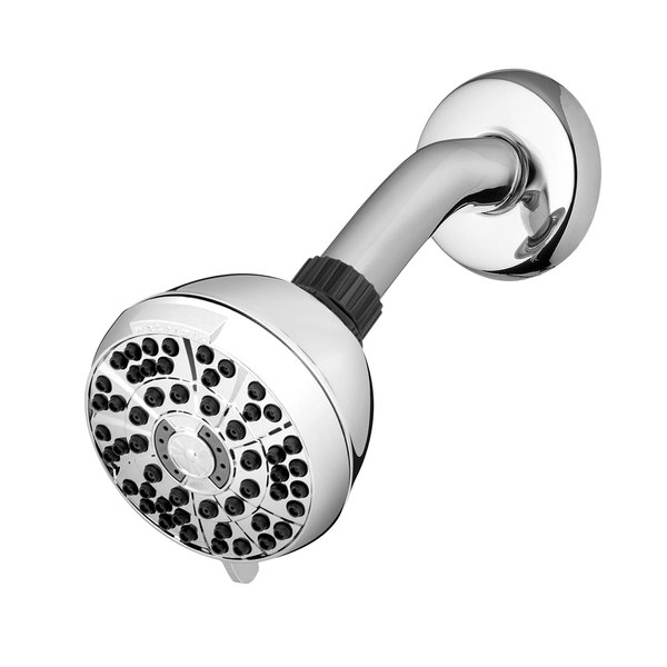 Waterpik PowerPulse Therapeutic Massage Shower Head, No Size, Chrome, XAS-613E