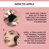 ARTDECO Mineral Powder Foundation - natural beige – loose setting powder for a smooth & matte finish - medium coverage - perfect for sensitive & oily skin - makeup with zinc & magnesium - vegan - 0.53 Oz