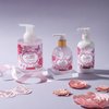 ROMIIE ZOI Mini Liquid Hand Soap for Mother's Day Gift Basket - Shabby Floral Design - Infused with Rose Scented Aroma - 260 ML / 8.7 FL OZ